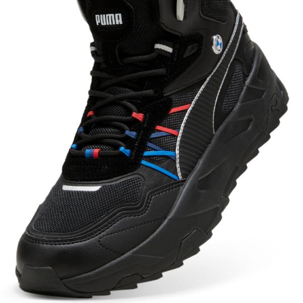 Botine pentru bărbați Puma Bmw Mms Trinity Mid Wtr 41/ Black photo 4
