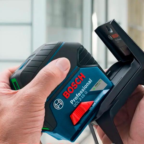 Nivelă lazer Bosch GCL2-15G Linear/ Acumulator photo 7