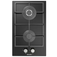 Газовая варочная панель Wolser WL-6200 GT IC Закаленное стекло/ Black