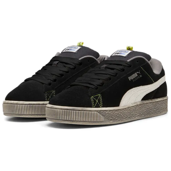 Ghete pentru bărbați Puma Suede Xl Sk8Er 42 / Black photo 1