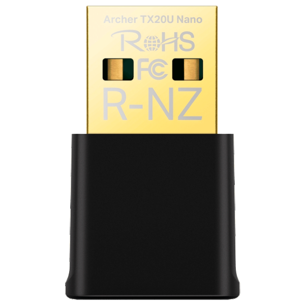 Adaptor de rețea TP-Link Archer TX20U Nano Black photo 1