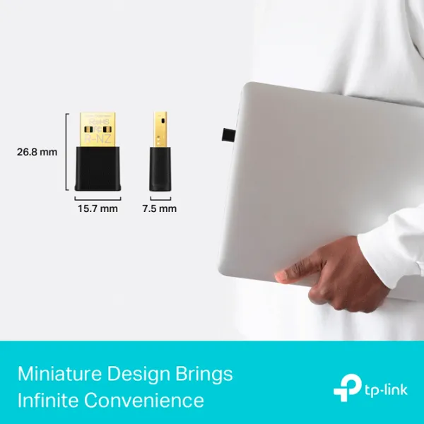Adaptor de rețea TP-Link Archer TX20U Nano Black photo 5
