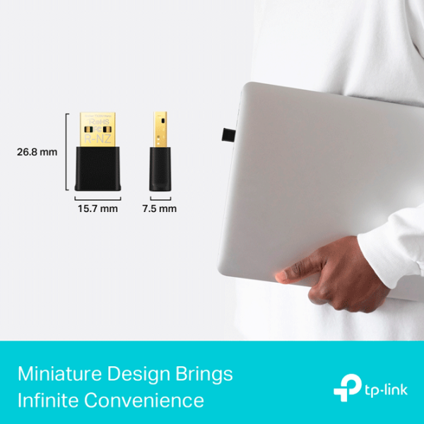 Adaptor de rețea TP-Link Archer TX20U Nano Black photo 5