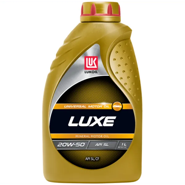 Моторное масло Lukoil Luxe 20W-50 1 л минеральное photo 1