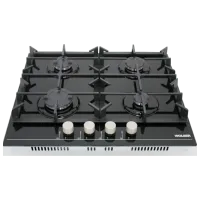 Газовая варочная панель Wolser WL-64G Стеклокерамика/ Black