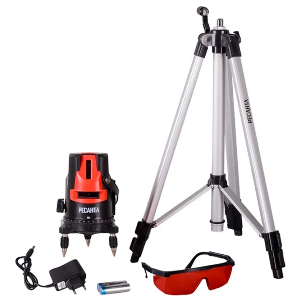 Nivelă lazer Resanta ПЛ-3ШК Linear/ Acumulator photo 5