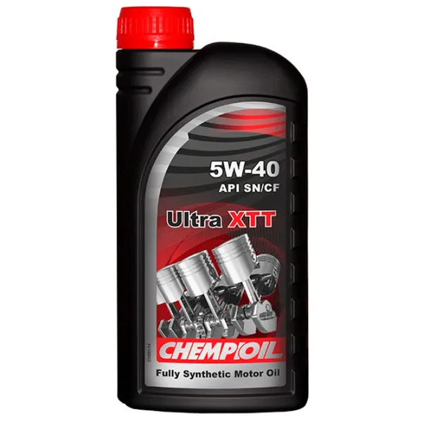 Моторное масло Chempioil Ultra XTT 5W-40 1 л синтетическое photo 1