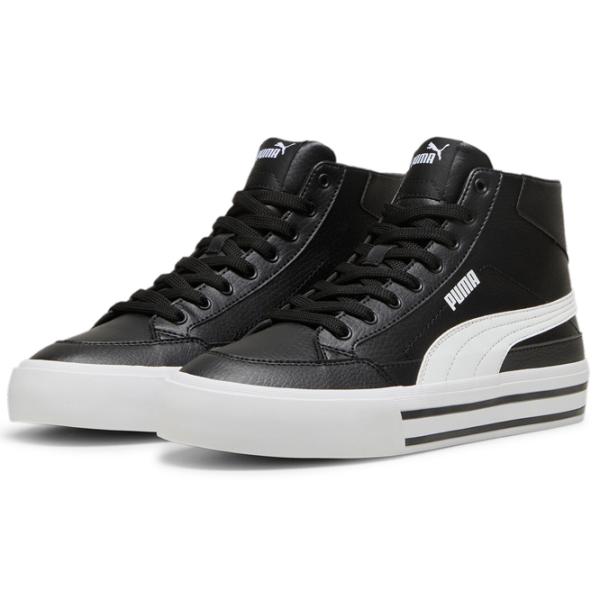 Botine pentru bărbați Puma Court Classic Vulc Mid Fs Sl 47/ Black photo 1 Botine pentru bărbați Puma Court Classic Vulc Mid Fs Sl 47/ Black photo 1