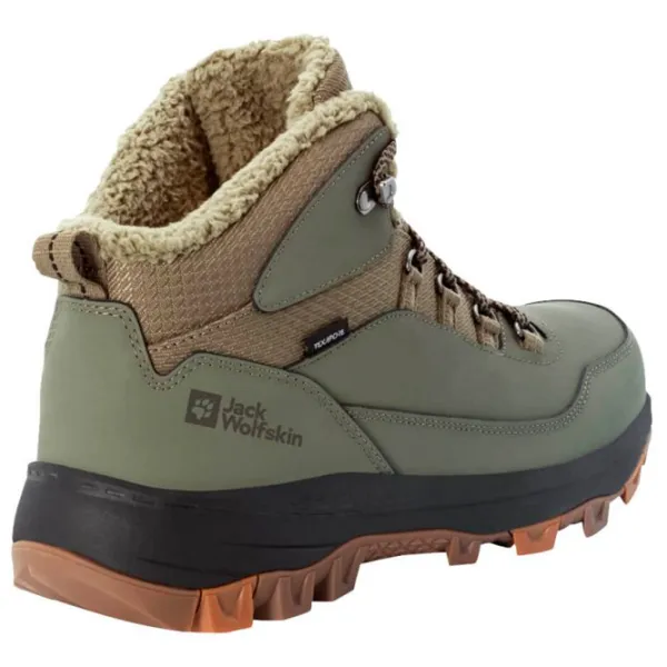 Botine pentru bărbați Jack Wolfskin Everquest Texapore Mid M 44.5/ Darkolivegreen photo 2