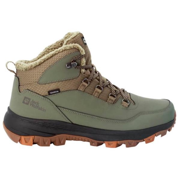 Botine pentru bărbați Jack Wolfskin Everquest Texapore Mid M 42/ Darkolivegreen photo 1