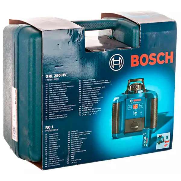 Nivelă lazer Bosch GRL 250HV PROF Linear/ Acumulator photo 5