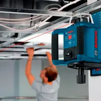 Nivelă lazer Bosch GRL 250HV PROF Linear/ Acumulator photo 6