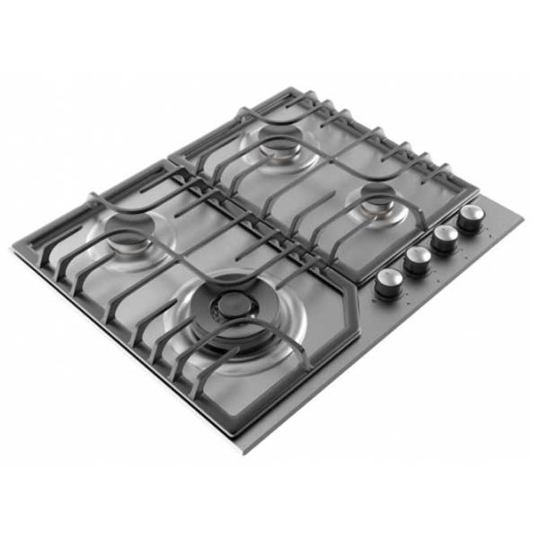 Газовая варочная панель Wolser WL-F 6402 GT IC Закаленное стекло/ Нержавеющая сталь photo 2 Газовая варочная панель Wolser WL-F 6402 GT IC Закаленное стекло/ Нержавеющая сталь photo 2