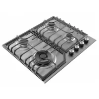 Plită încorporabilă pe gaz Wolser WL-F 6402 GT IC Sticlă călită/ Inox photo 2