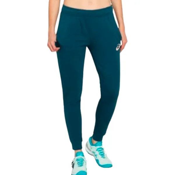 Pantaloni sportivi pentru femei Asics Big logo sweat pant L/ Blue photo 1 Pantaloni sportivi pentru femei Asics Big logo sweat pant L/ Blue photo 1