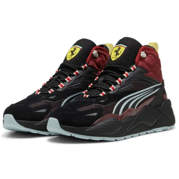 Botine pentru bărbați Puma Ferrari Rs-X Mid 43/ Black photo 1 Botine pentru bărbați Puma Ferrari Rs-X Mid 43/ Black photo 1