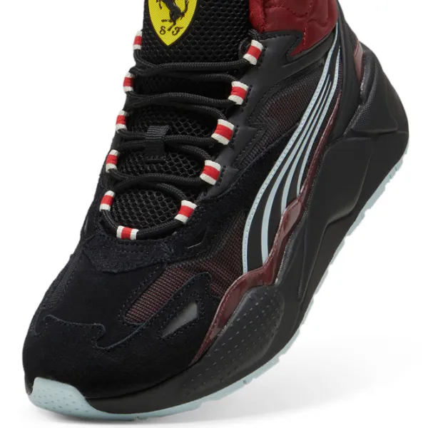 Botine pentru bărbați Puma Ferrari Rs-X Mid 43/ Black photo 4 Botine pentru bărbați Puma Ferrari Rs-X Mid 43/ Black photo 4