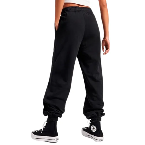 Pantaloni sportivi pentru femei Converse Retro Chuck Knit Pant XL/ Black photo 3 Pantaloni sportivi pentru femei Converse Retro Chuck Knit Pant XL/ Black photo 3