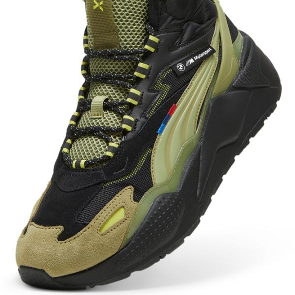 Botine pentru bărbați Puma Bmw Mms Rs-X Mid 40.5/ Green photo 4 Botine pentru bărbați Puma Bmw Mms Rs-X Mid 40.5/ Green photo 4