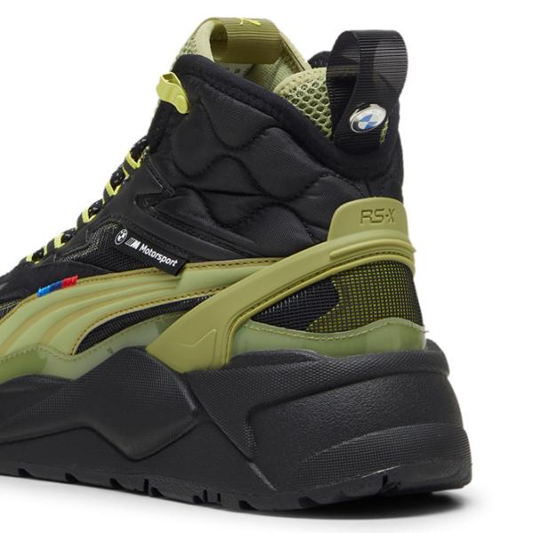 Botine pentru bărbați Puma Bmw Mms Rs-X Mid 42.5/ Green photo 5 Botine pentru bărbați Puma Bmw Mms Rs-X Mid 42.5/ Green photo 5
