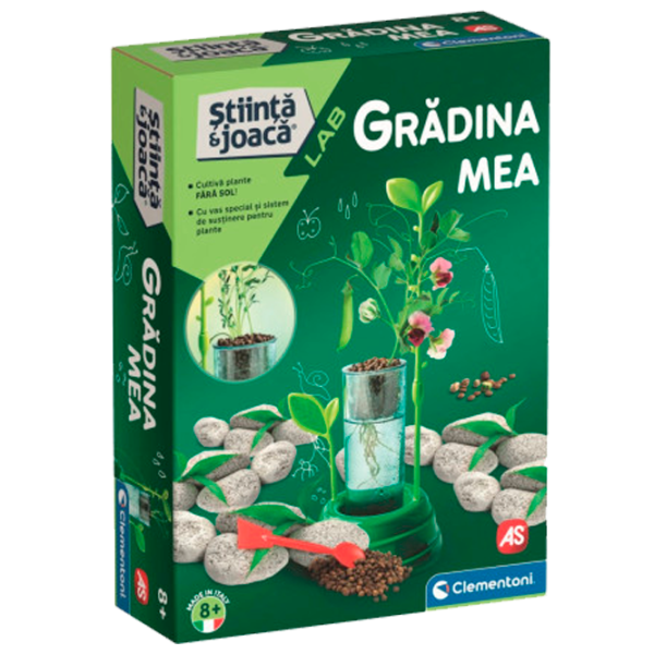 Set de creație Clementoni Știință & Joacă Grădina Mea 1026-50906 8+/ Multicolor Green photo 1