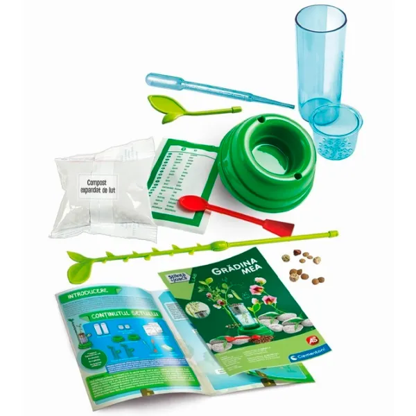 Set de creație Clementoni Știință & Joacă Grădina Mea 1026-50906 8+/ Multicolor Green photo 5