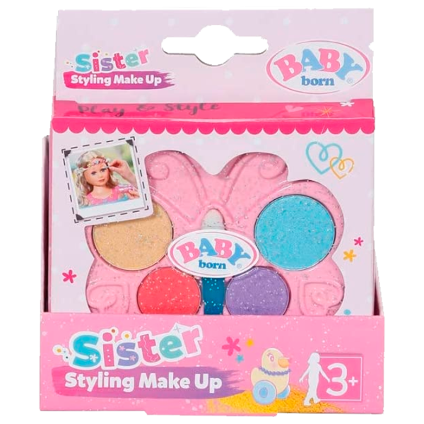 Set de creație Baby Born Play & Style Sister Styling Make up 828724 3+/ Multicolor Pink photo 1