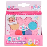Set de creație Baby Born Play & Style Sister Styling Make up 828724 3+/ Multicolor Pink