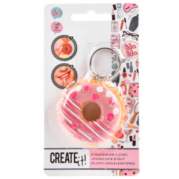 Set de creație Create it Lip Balsam Breloc Donut 84135V1 6+/ Multicolor Multicolor photo 7