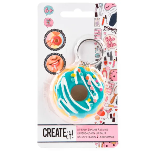 Set de creație Create it Lip Balsam Breloc Donut 84135V1 6+/ Multicolor Multicolor photo 9