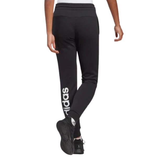 Pantaloni sportivi pentru femei Adidas Essentials Linear French Terry Cuffed Joggers M/ Black photo 3