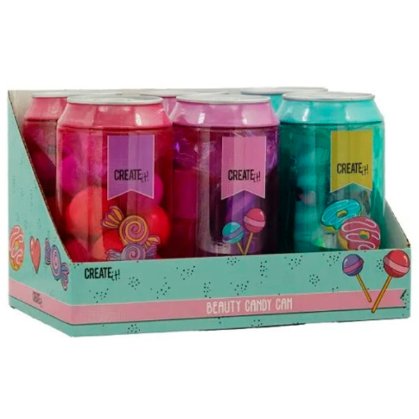 Set de creație Create it Candy Can Set de cosmetică în borcan 84815 6+/ Multicolor Multicolor photo 3
