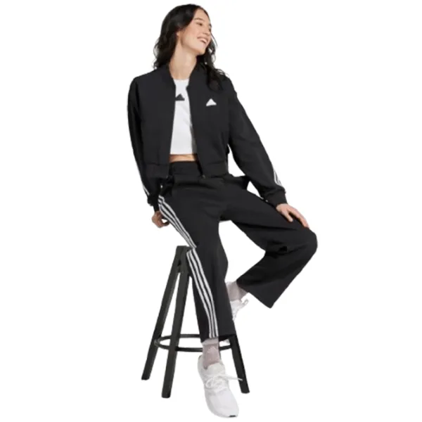 Pantaloni sportivi pentru femei Adidas Future Icons 3-Stripes Open Hem Pants XL/ Black photo 2