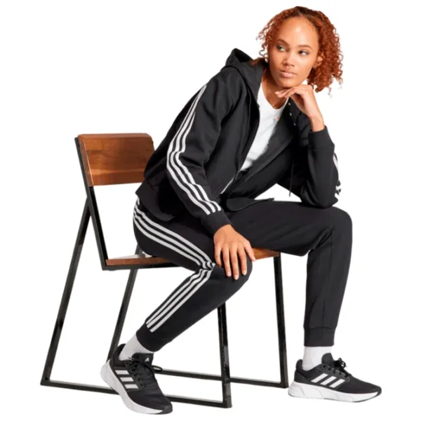 Спортивные брюки для женщин Adidas W Fi 3S Reg Pt XL/ Black photo 5