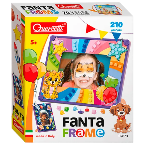 Set de creație Quercetti Fanta Frame 2870 8007905028704 5+/ Multicolor Multicolor photo 1