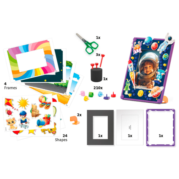Set de creație Quercetti Fanta Frame 2870 8007905028704 5+/ Multicolor Multicolor photo 2