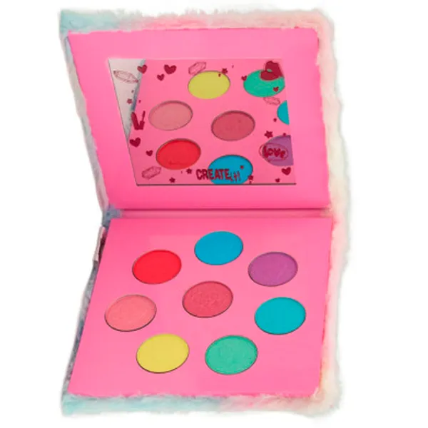 Set de creație Create it Eyeshadow Palette Fluffy 84535 6+/ Multicolor Pink photo 3