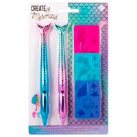 Set de creație Create it Body Markers Mermaid 84605 6+/ Multicolor Multicolor