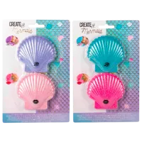 Set de creație Create it Lip Balsam & Eyeshadow Mermaid 8719668008717 6+/ Multicolor Multicolor