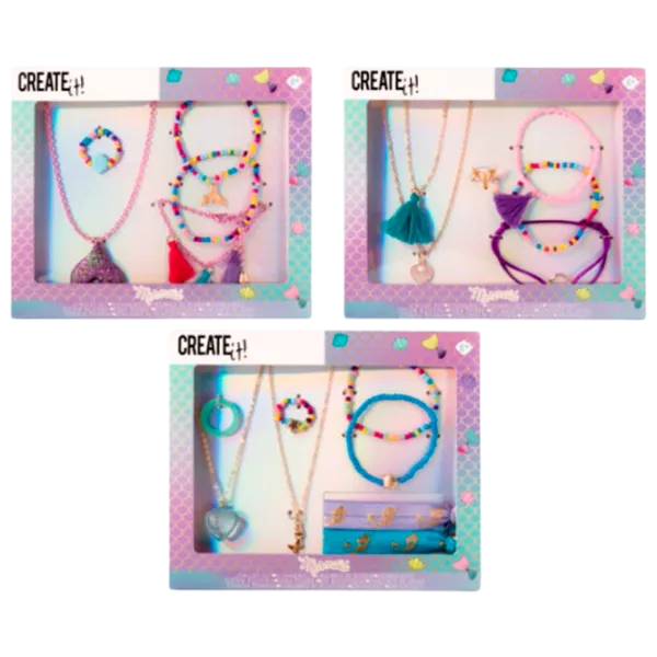 Set de creație Create it Mermaid Set de bijuterii 84630 6+/ Multicolor Multicolor photo 1