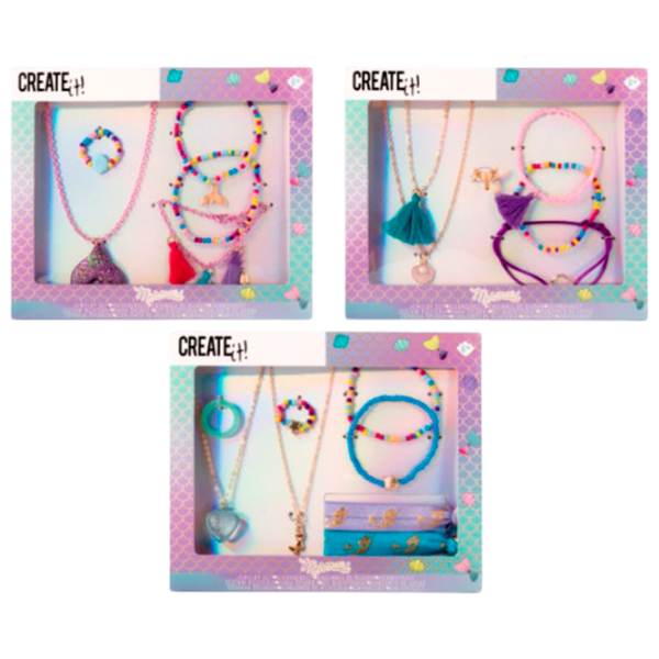 Set de creație Create it Mermaid Set de bijuterii 84630 6+/ Multicolor Multicolor photo 1
