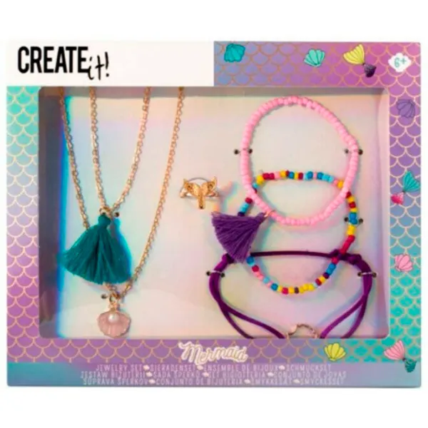 Set de creație Create it Mermaid Set de bijuterii 84630 6+/ Multicolor Multicolor photo 3