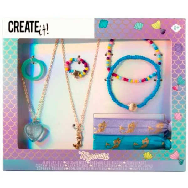 Set de creație Create it Mermaid Set de bijuterii 84630 6+/ Multicolor Multicolor photo 4