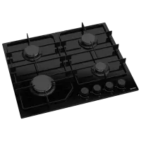 Plită încorporabilă pe gaz Wolser WL- F 6405 GT IC FFD Sticlă călită/ Black