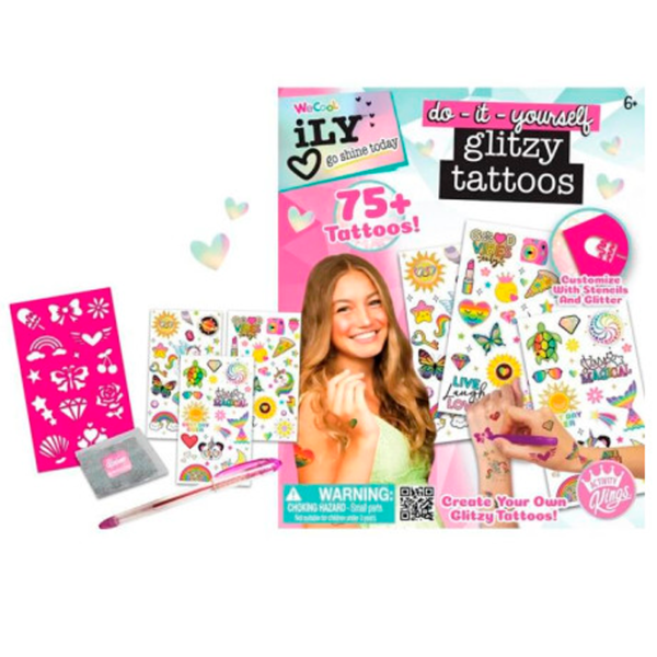 Креативный набор Wecool do-it-yourself Glitzy Tattoos 301106 6+/ Разноцветный Разноцветный photo 2 Креативный набор Wecool do-it-yourself Glitzy Tattoos 301106 6+/ Разноцветный Разноцветный photo 2