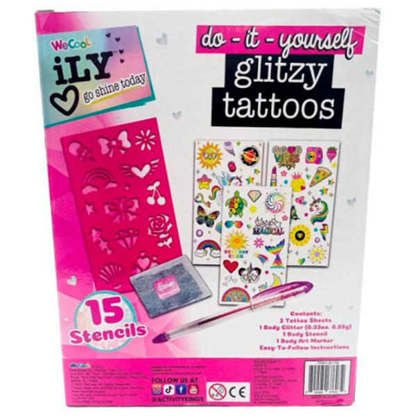 Креативный набор Wecool do-it-yourself Glitzy Tattoos 301106 6+/ Разноцветный Разноцветный photo 3 Креативный набор Wecool do-it-yourself Glitzy Tattoos 301106 6+/ Разноцветный Разноцветный photo 3
