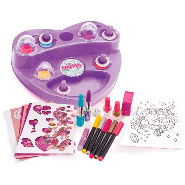 Set de creație As Kids Palentina Glam 1023-56359 3+/ Multicolor Violet photo 3