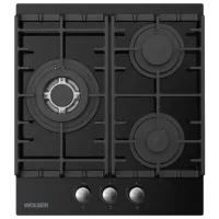 Газовая варочная панель Wolser WL-BRD 6300 Закаленное стекло/ Black