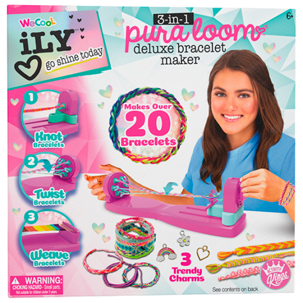 Set de creație Wecool Pura Loom Deluxe Bracelet Maker 760939626374 6+/ Multicolor Multicolor photo 1 Set de creație Wecool Pura Loom Deluxe Bracelet Maker 760939626374 6+/ Multicolor Multicolor photo 1