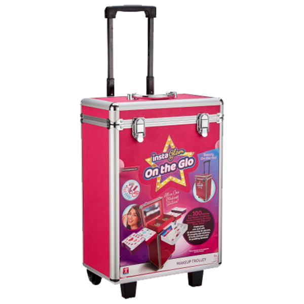 Креативный набор InstaGlam On The Glo Make-Up Trolley I07464 6+/ Разноцветный Красный photo 1